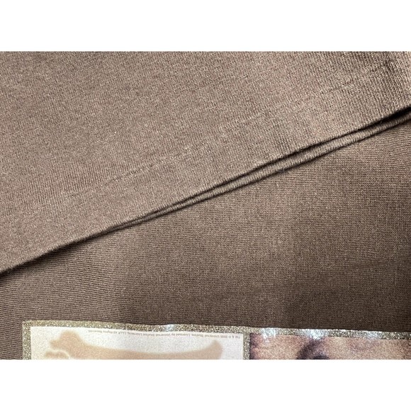 VTG Scarface Clothing Company Single Stitch T Shirt Tony Montana 3XL Brown Gold - Picture 5 of 7